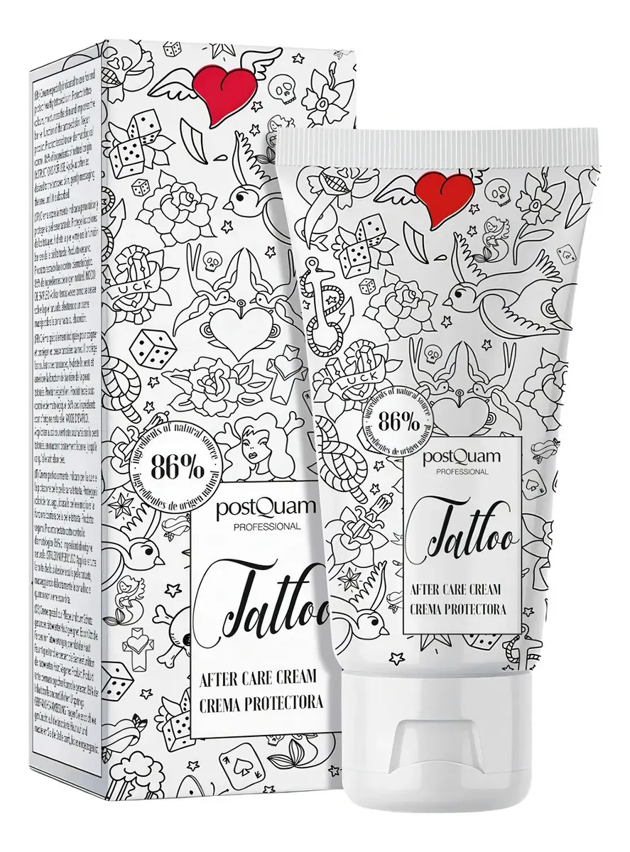 Creme protetor de tatuagem Postquam para melhorar a cor 30 ml