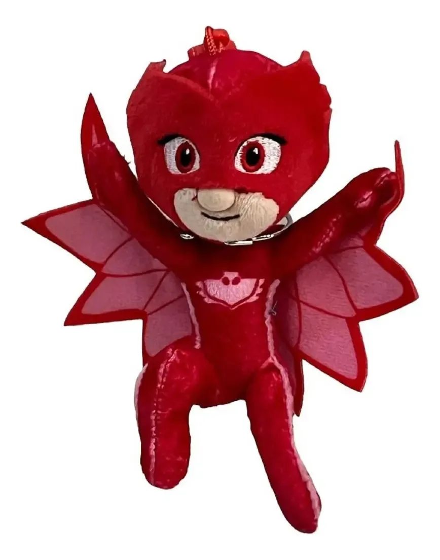 Conjunto de três chaveiros Pj Masks