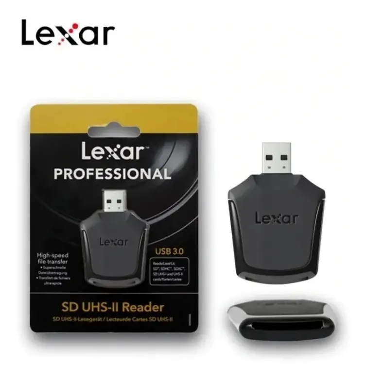 Leitor Lexar Usb 3.0 Cartão Sd Uhs-ii Sdxc