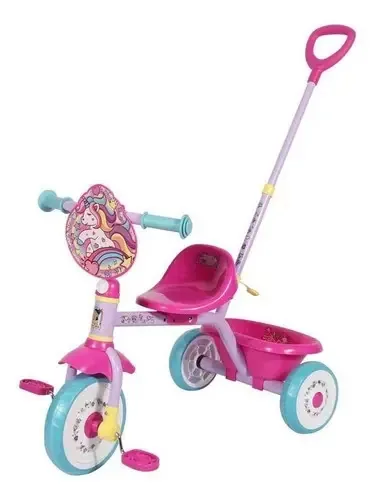 Trixie Apache Tricycle Girl Unicorn Silent Wheels
