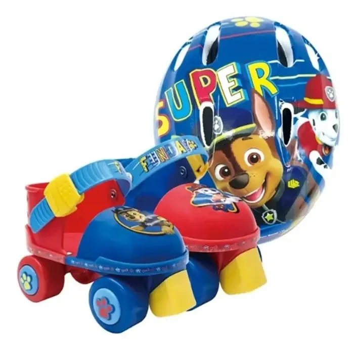 Patins de treino Paw Patrol Apache 15-18 azuis