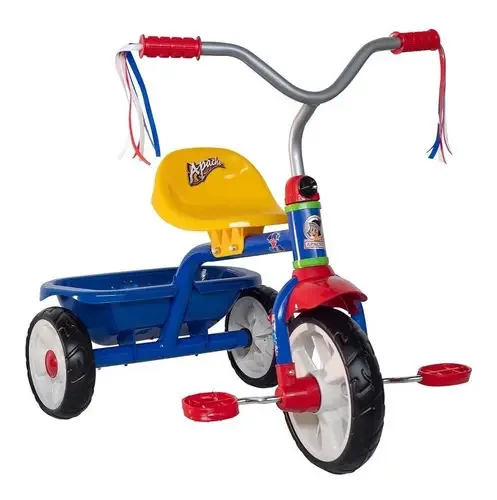 Triciclo Apache com tronco azul normal