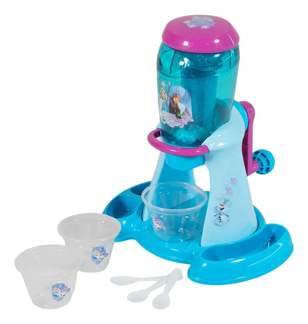 Sorveteira de brinquedo Apache Máquina de neve de frutas congeladas cor azul