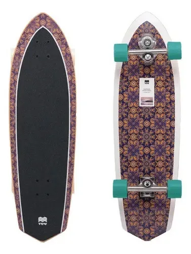Prancha de skate Surfskate Padang 34/Yow