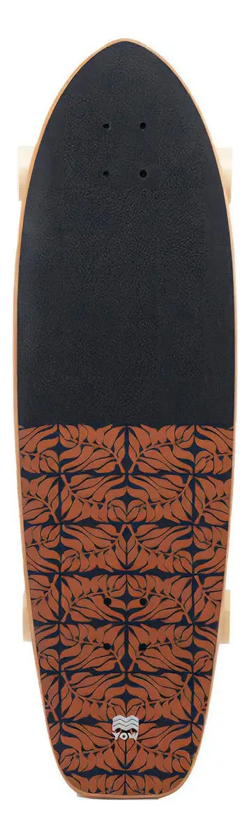 Prancha de skate Surfskate Teahupoo 34/Yow