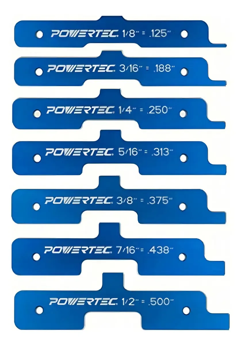 Barras de configuração da tabela do roteador Powertec 71579