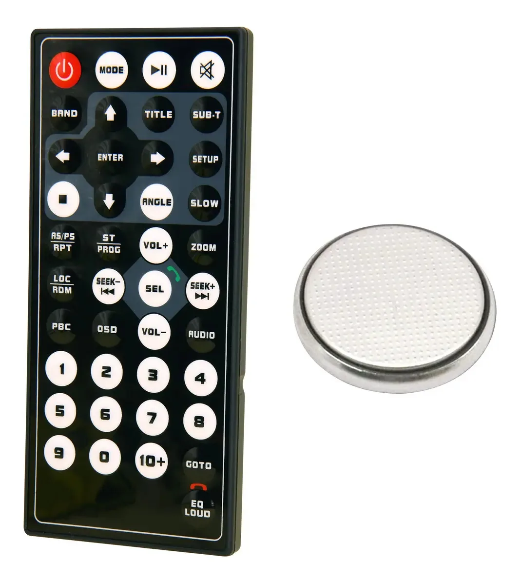 Controlo remoto de substituição para Dual Axxera Jensen Electr
