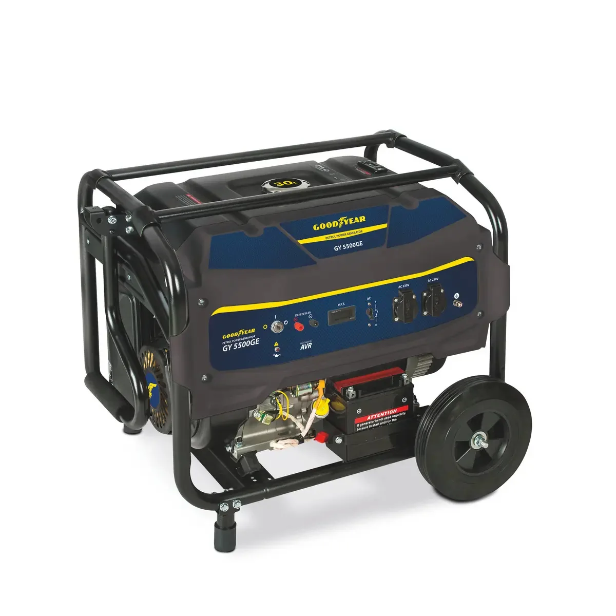 Gerador elétrico 5,5kw Goodyear GY365500E 13hp 220v