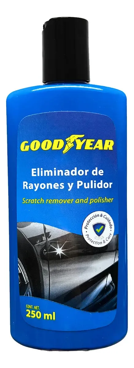 Removedor de arranhões para veículo Goodyear GY570010250 em líquido 250mL cor azul x 1 u