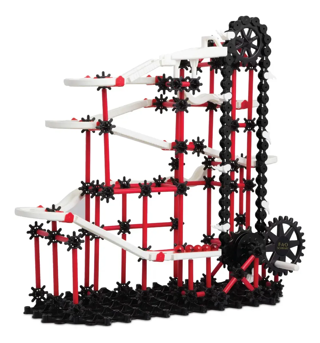 Kit De Construção Fao Schwarz De 32 Peças E Conjunto De Construção Para Crianças De Marble Run