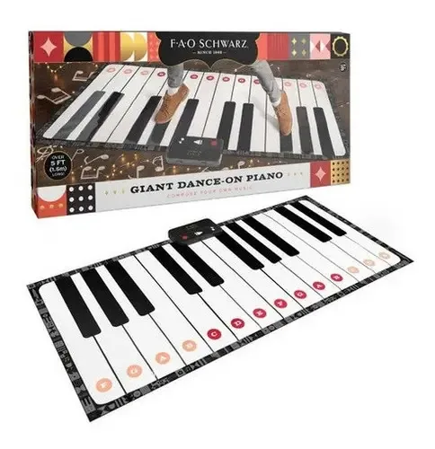 Tapete De Dança Piano Fao Schwarz