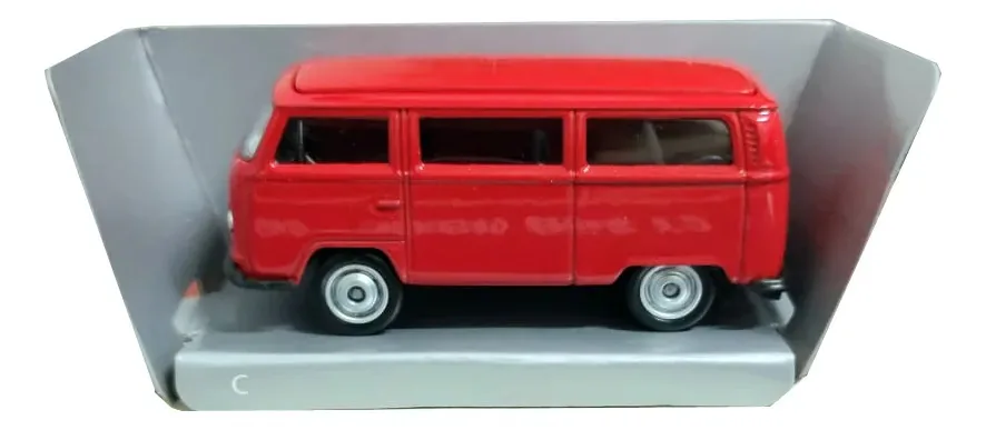 Coleção Cars (welly/emse) em escala 1:60 — Ônibus Volkswagen T2 nº 31