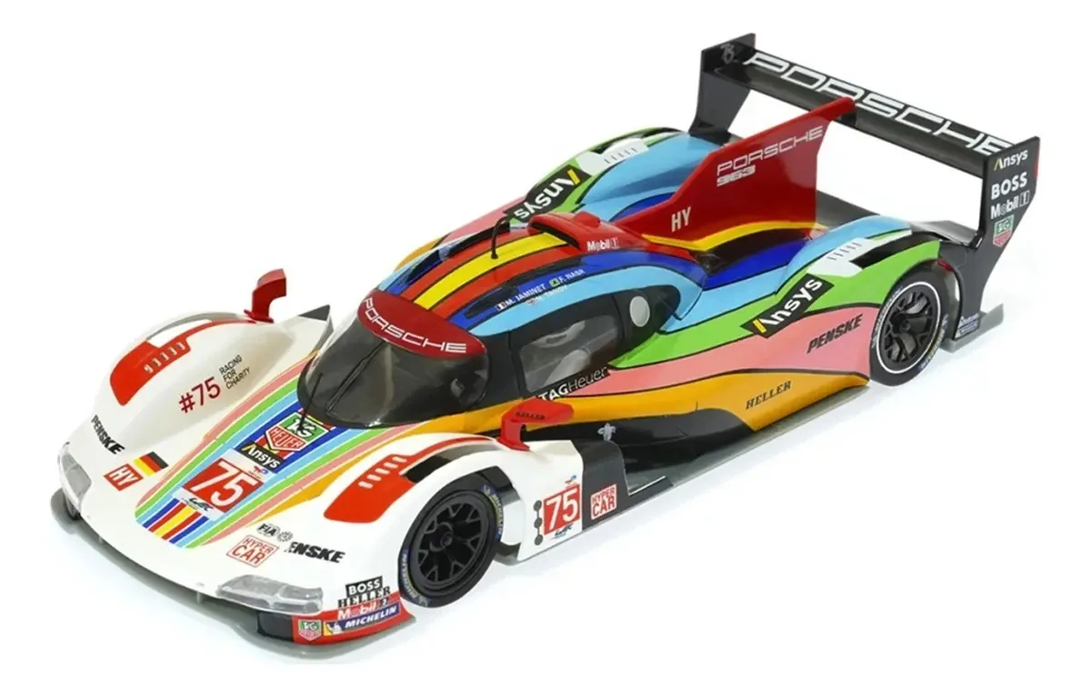Autorama Scaleauto Porsche P-963 Gtp 24h. Le Mans 2023 N.75 Cor Colorido