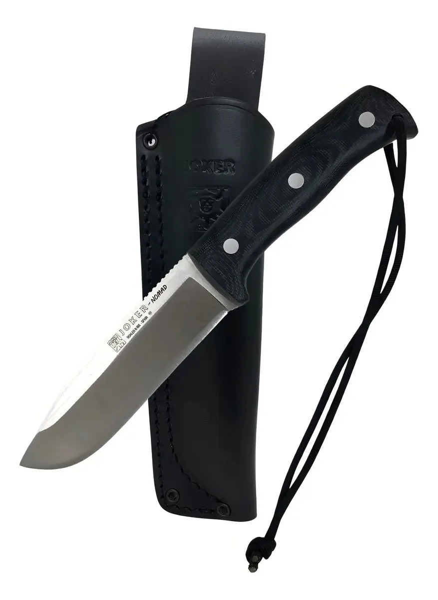 Faca de caça Joker Nomad Camping Survival Blade de 16,5 cm, cor Cm137