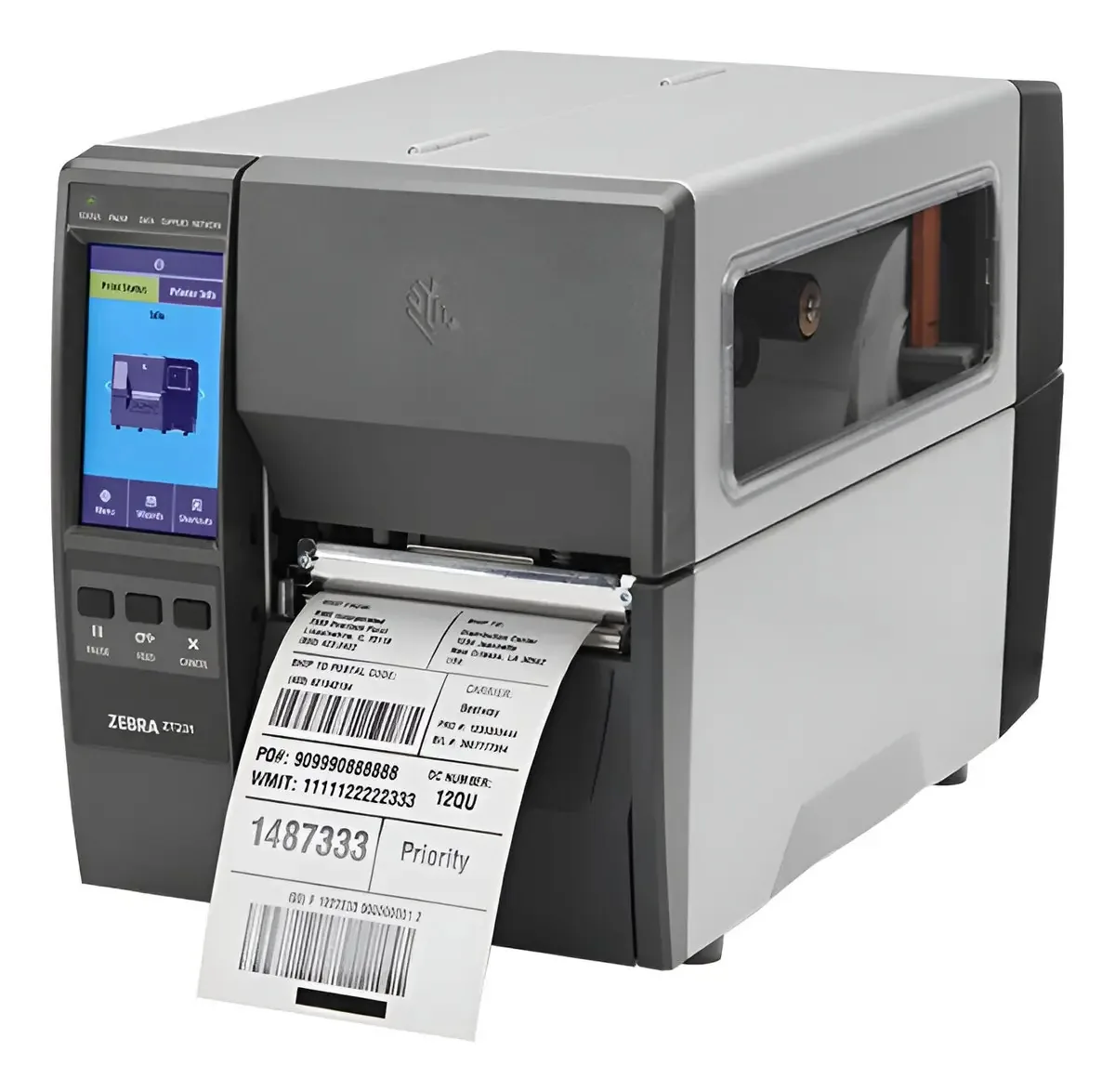 Impressora térmica Zebra Zt231 Ticket Usb 102ppm 203dpi preta