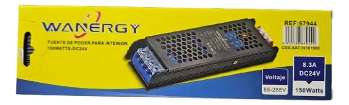 Fonte de alimentação comutada externa Wanergy 24V 8.3 Balastra