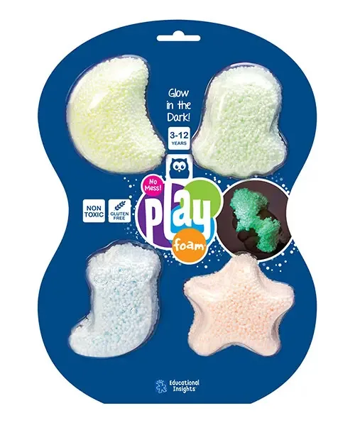 Playfoam brilha no escuro Eureka