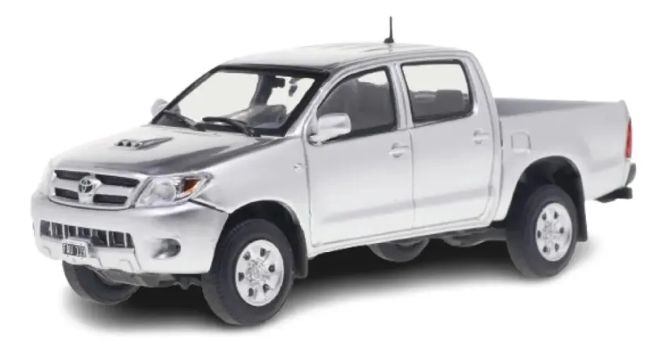 Coleção My Country Pick Ups Toyota Hilux 2005 Cor cinza
