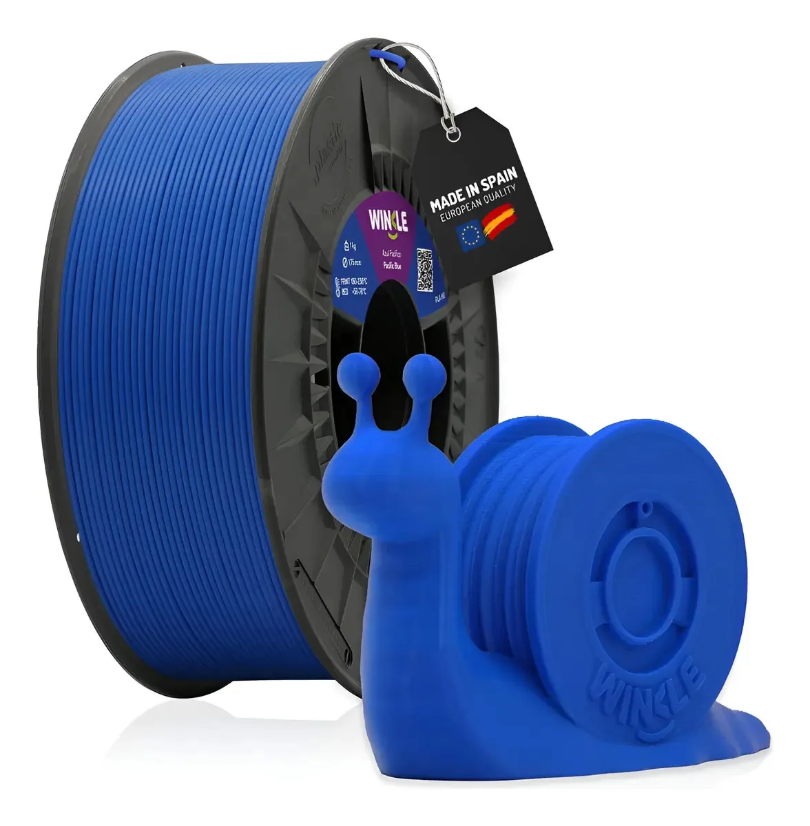 Filamento Impressao 3d Pla Hd Winkle 1,75mm Azul Pacific 1kg Azul