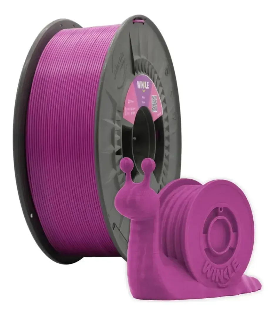 Filamento Impressao 3d Pla Winkle 1,75mm Rosa Malva 300g Rosa-escuro