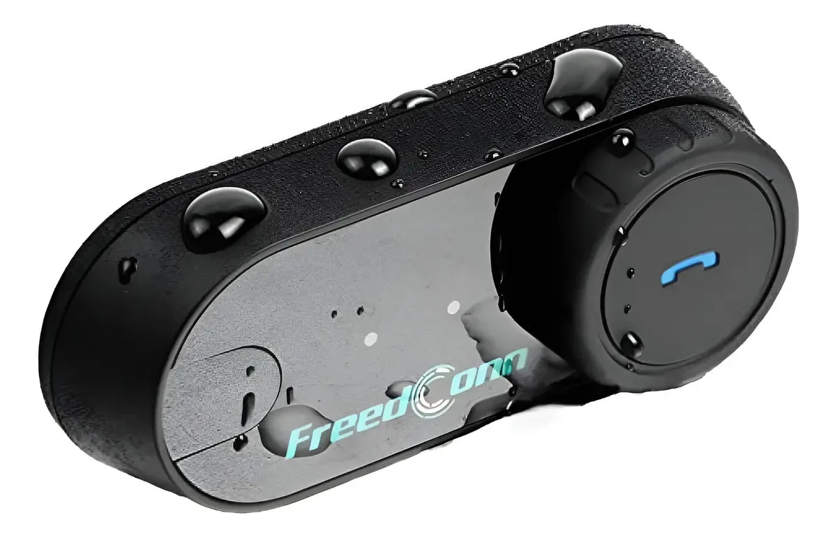 Intercomunicador FreedConn VB V6 preto para motocicletas