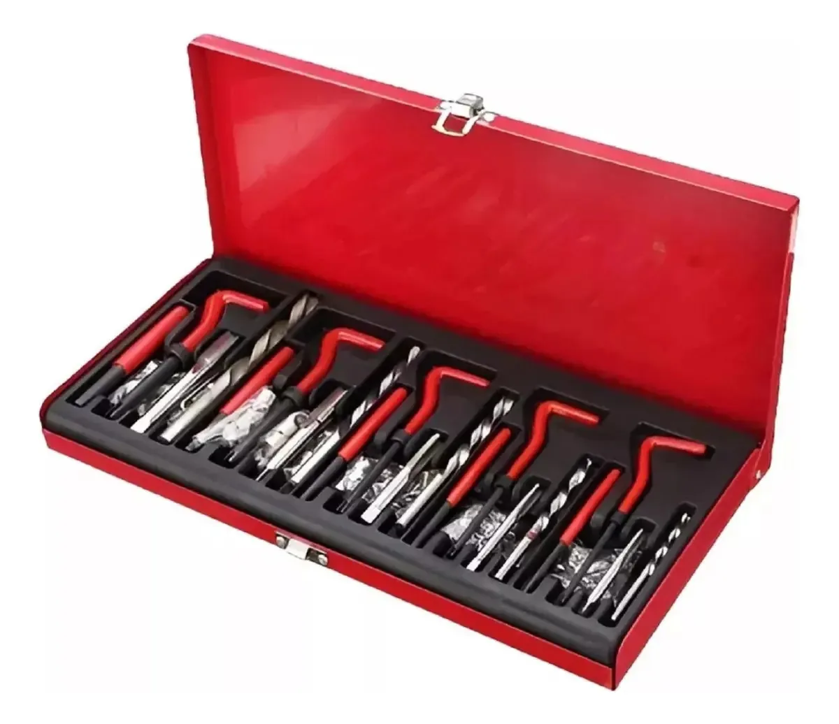 Conjunto combinado de ferramentas manuais 131 Helicoil Inserts Threads Repair 57163 Roscas danificadas | Gaccoa