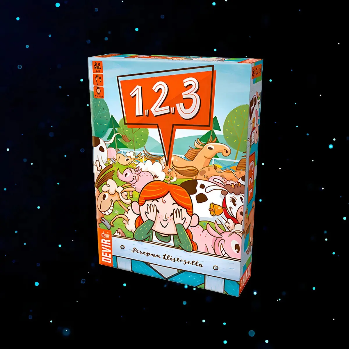 1,2,3 Jogo Tabuleiro Devir