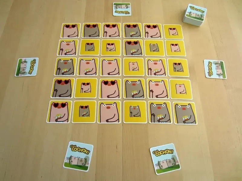 Jogo de tabuleiro Pick A Pig