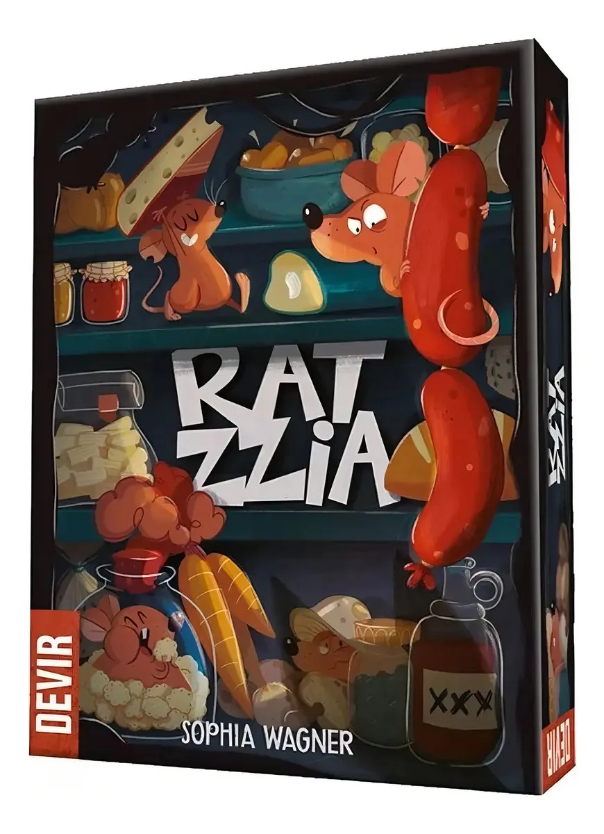 Ratzzia - Jogo De Tabuleiro - Devir