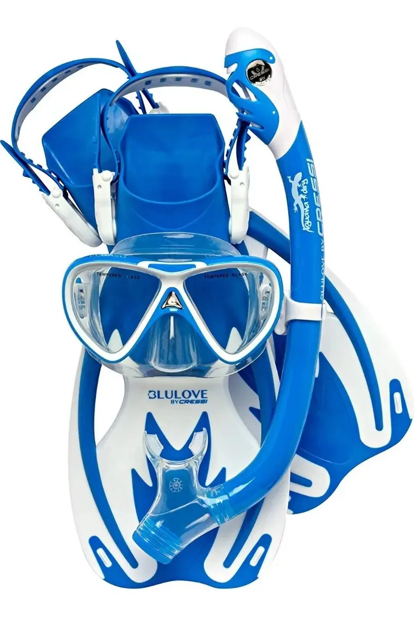 Conjunto de mergulho infantil Cressi Rocks Dry
