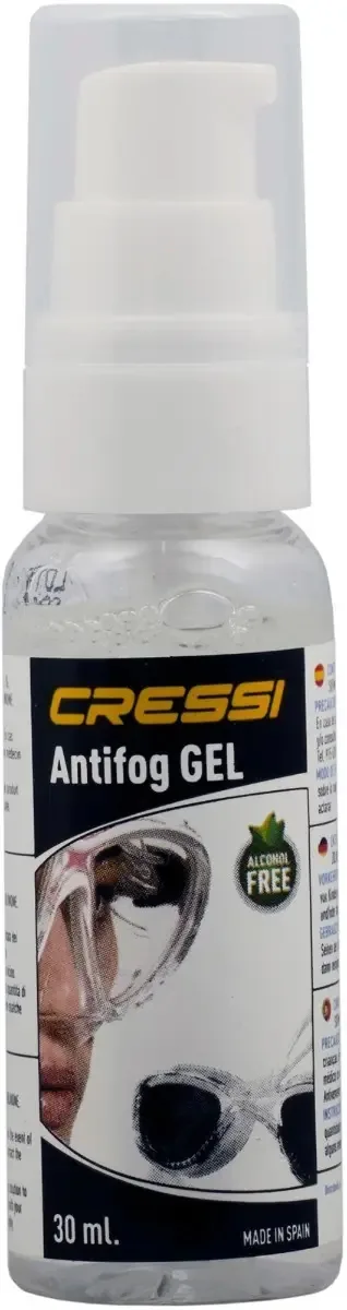 Líquido em gel antiembaçante Cressi para viseiras e óculos de proteção, cor branca