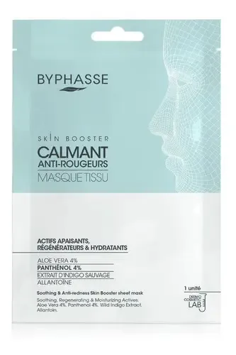 Máscara facial calmante e anti-vermelhidão