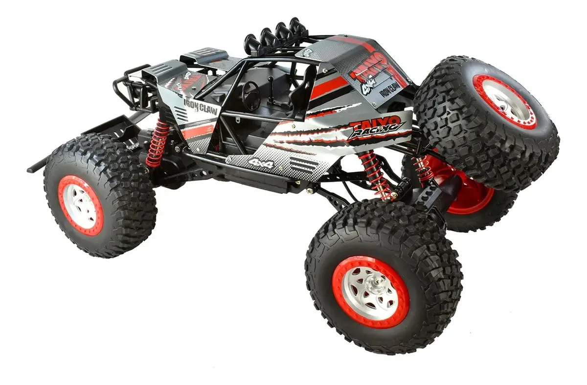 Buggy Rádio-Controlado Iron Claw 4wd 1:8 com Bateria de Lítio Multicolorido