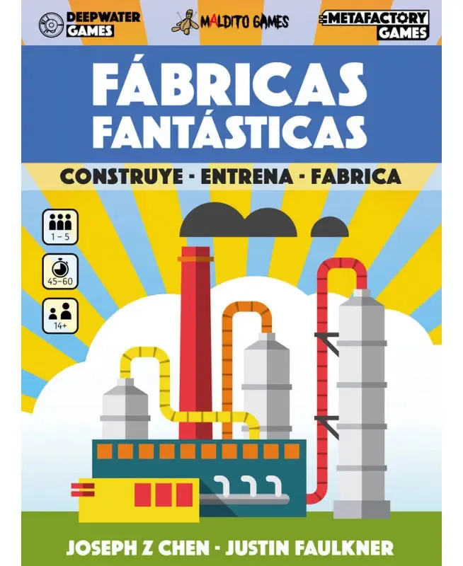 Fabricas Fantasticas - Jogo de tabuleiro em espanhol