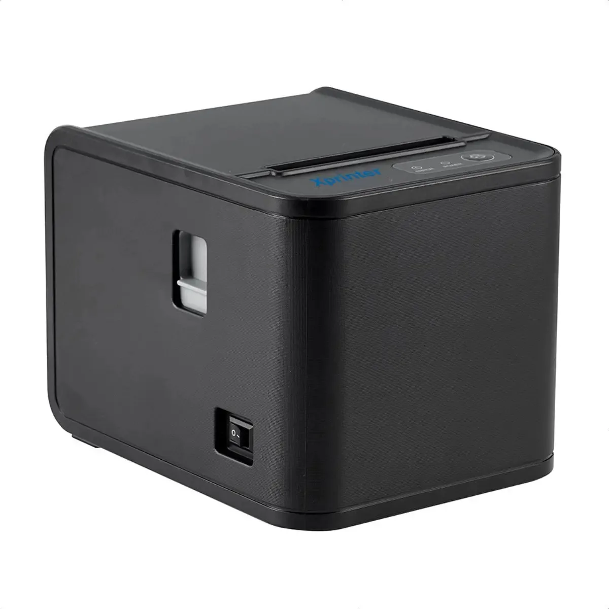Impressora térmica Pos de 80 mm (USB+LAN) Cortador de cor preta de alta velocidade