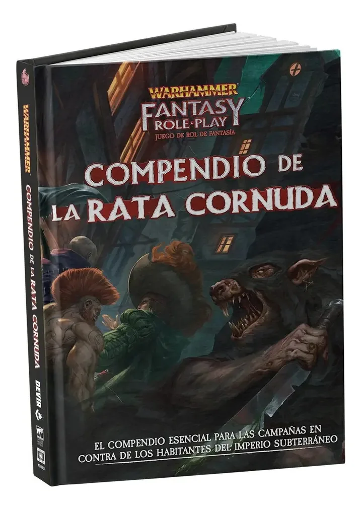 Warhammer Fantasy - Compêndio de Ratos com Chifres - Devir Dev