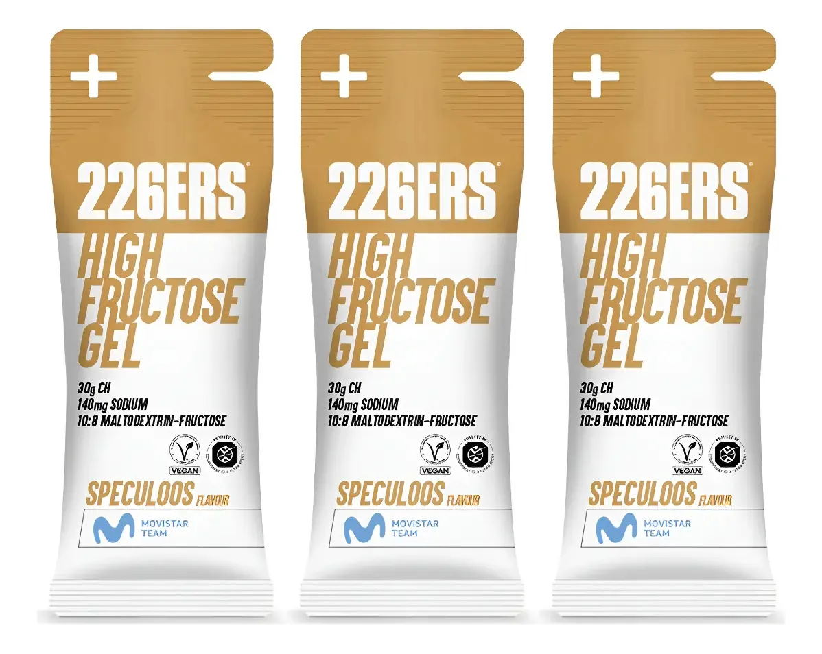 226ers High Fructose Gel Xs 44gr (03 Sachês) Sabor Speculoos