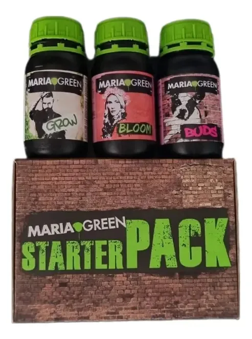 KIT Fertilizante Maria Green Starter Trypack