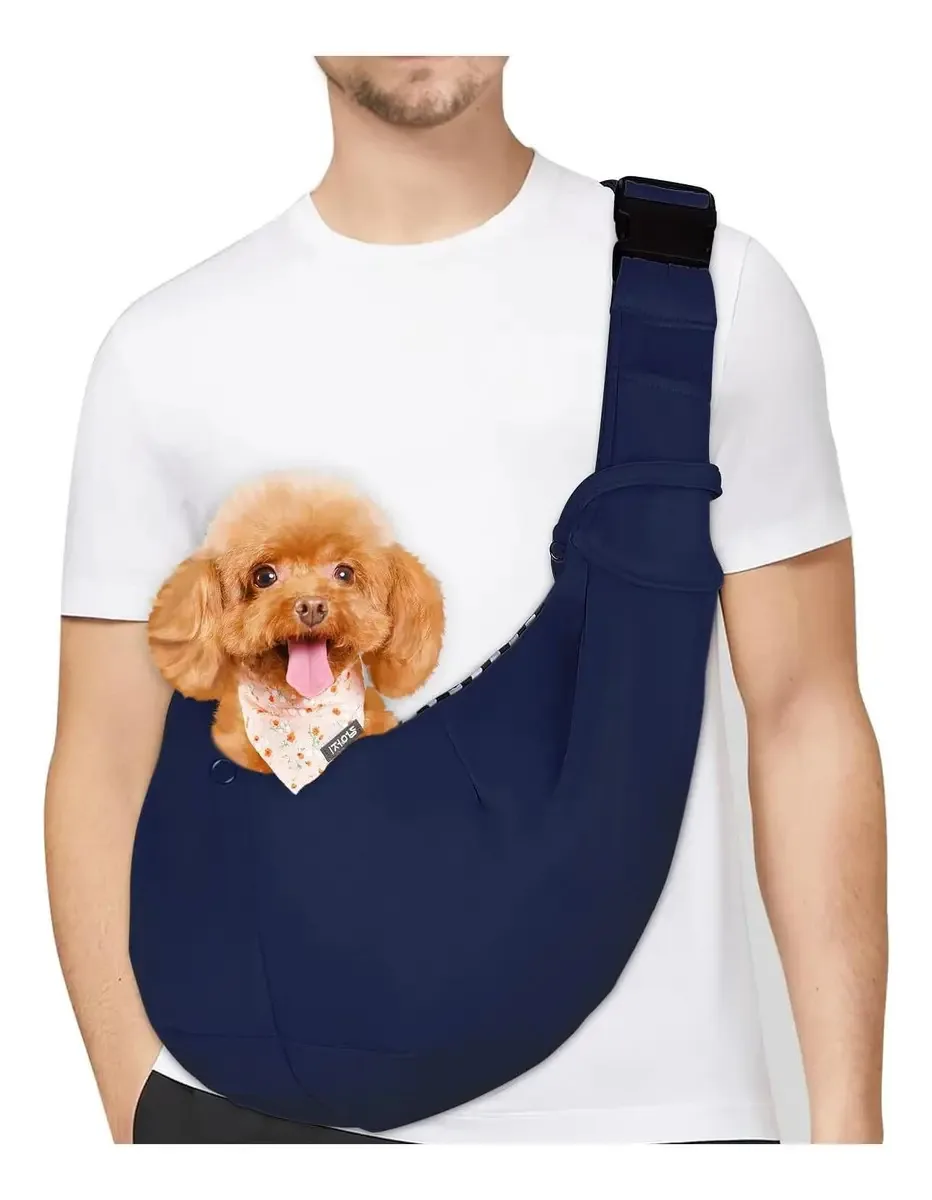 Porta-estilingue reversível para cães e gatos Petloft, porta-estilingue