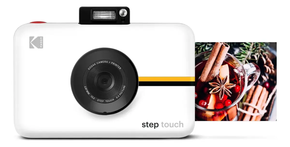 Kodak Step Touch | Câmera digital de 13 MP e entradas. Cor: branco