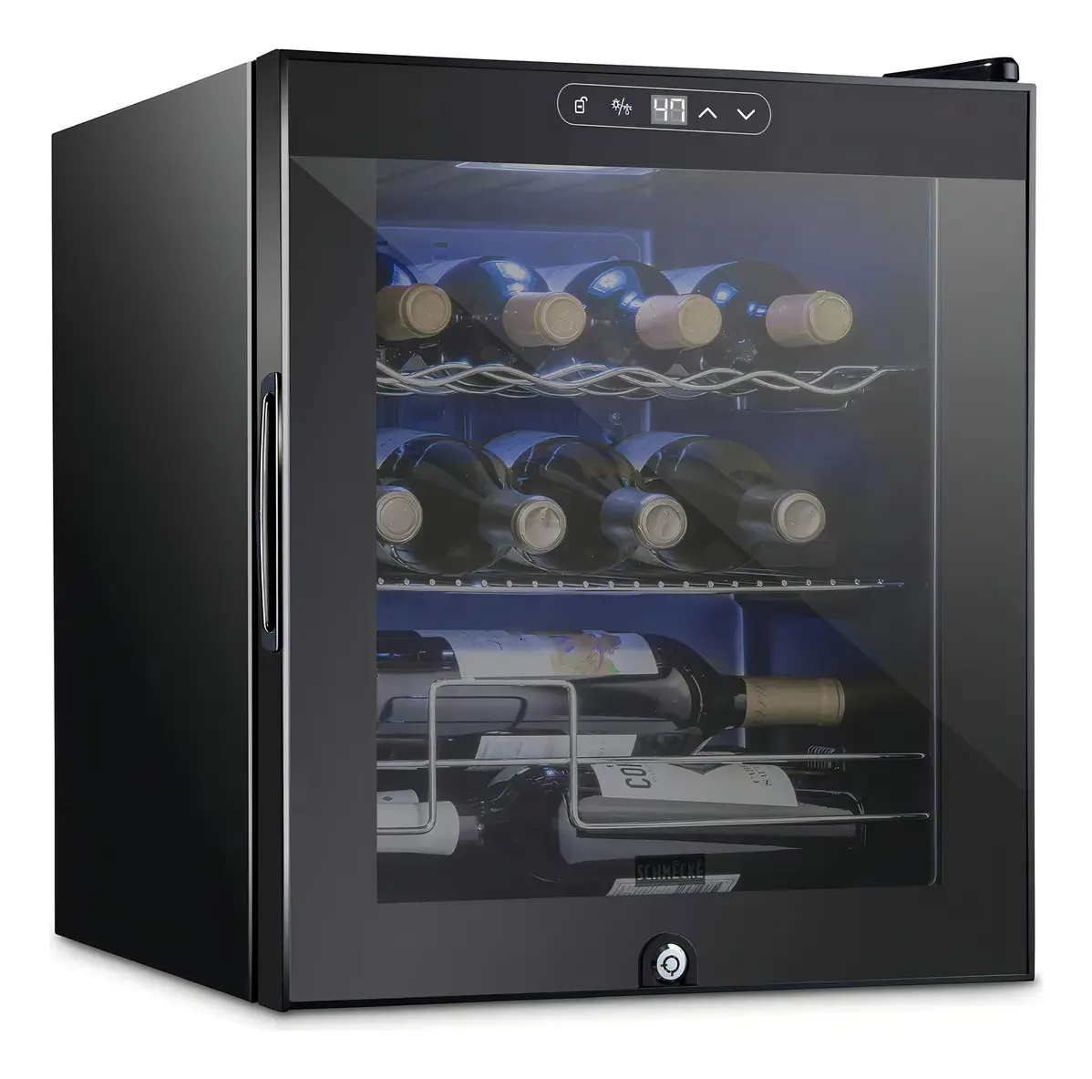 Schmecke - Refrigerador de vinho com compressor de 12 garrafas