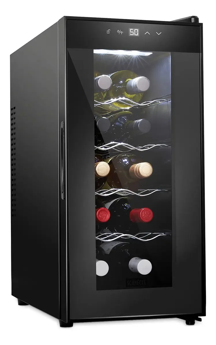 Schmecke 10 garrafas de vinho termoelétrico vermelho e branco E