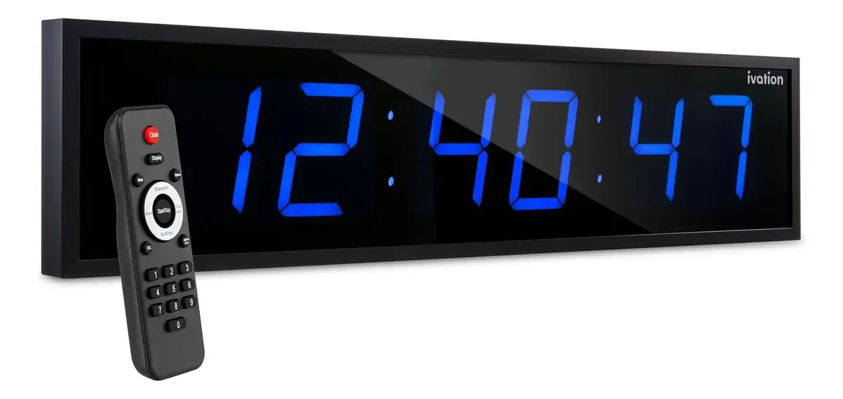 Temporizador de cozinha Ivation LED vermelho