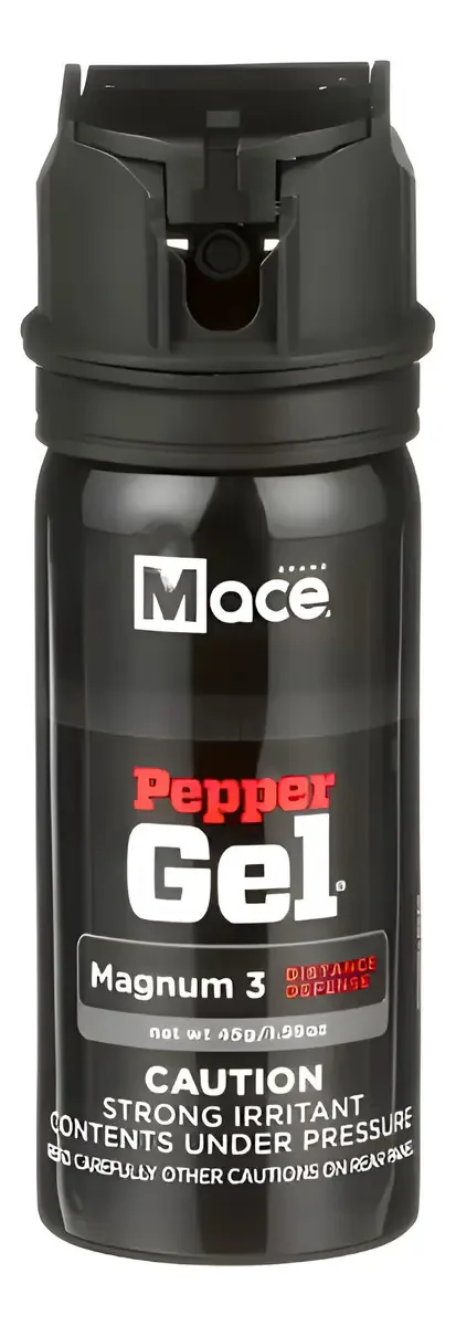 Gel de pimenta Jet Personal Defense 45g - Mace Brand - Use a cor preta