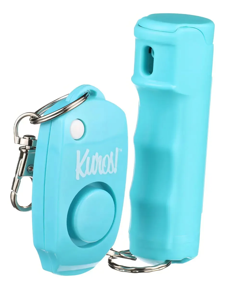 Spray de pimenta e kit de alarme pessoal Mace Kuros 11g Xchws C