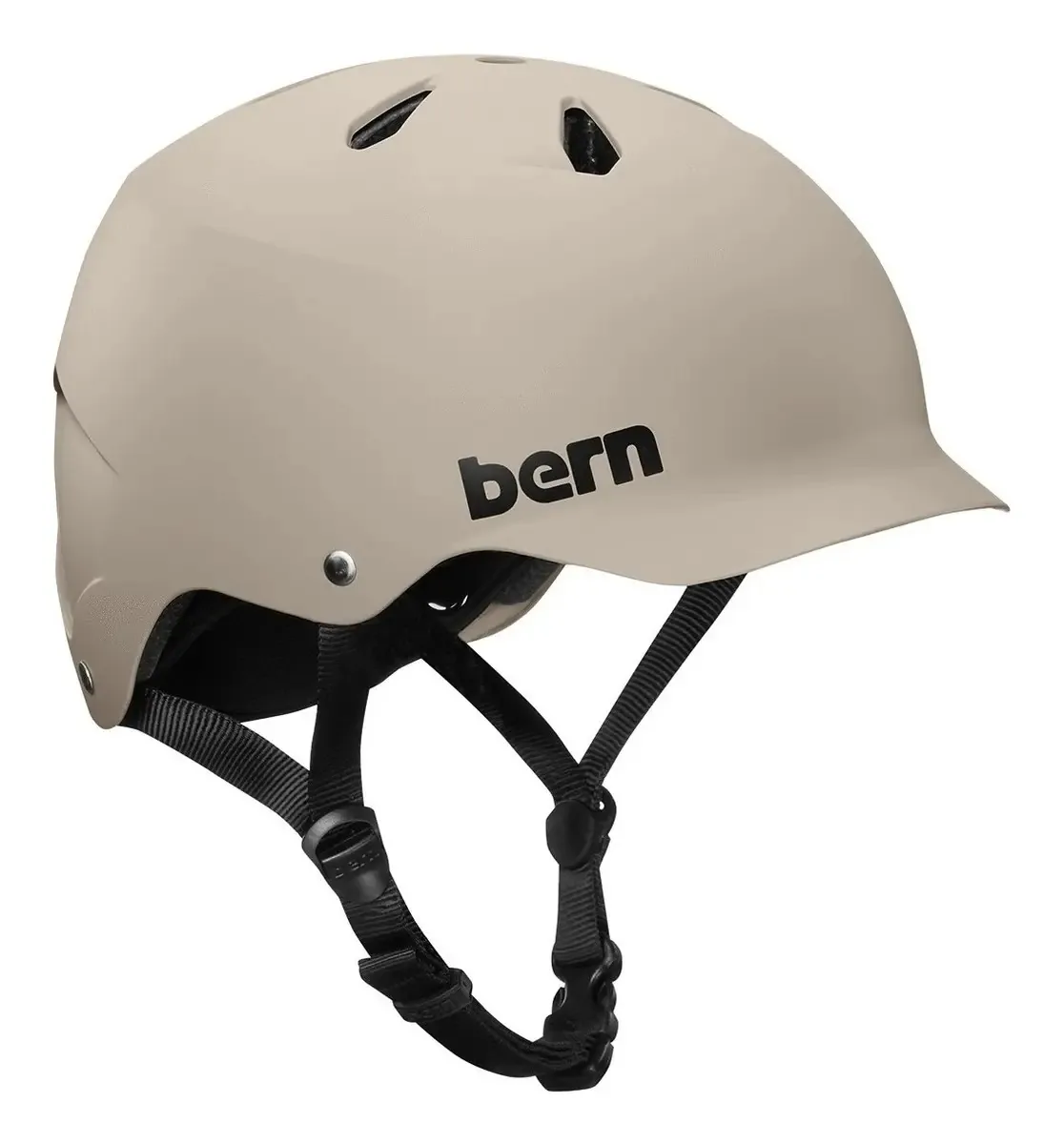 Capacete de bicicleta ajustável Bmx Skate Roller Patin Bern Watts Color Matte Sand Size M