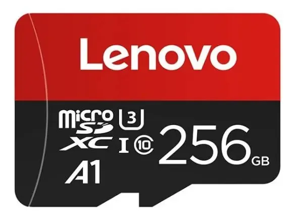 Cartão De Memória Lenovo 256gb, Micro Sd Card