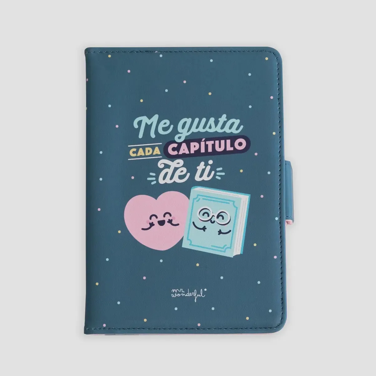 Mr Wonderful - Capa para Kindle e Paperwhite de 7 a 8 Polegadas com Frase para Amar, Capa para Livro Eletrônico Compatível com E-Readers de 7 a 8 Polegadas, da Mr Wonderful