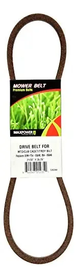 Maxpower 336364 Correia De Transmissão Para Cortador De Grama Mtd, Cub Cadet, Troy-bilt Substitui Oem #954-05040, 754-05040, Marrom