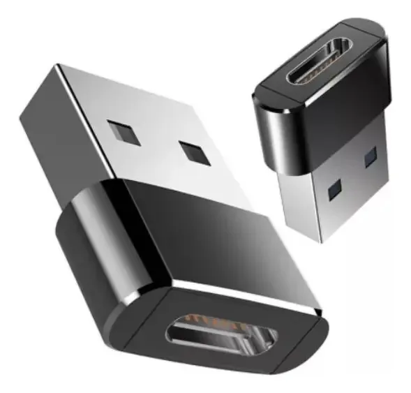 Adaptador USB A macho para USB C fêmea Otg Vhex